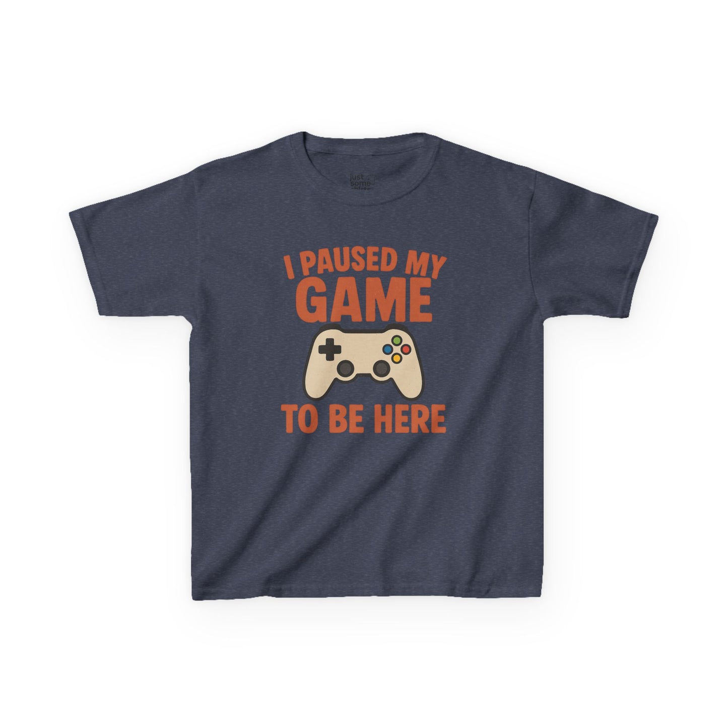 I Paused My Game to Be Here Kids T-Shirt