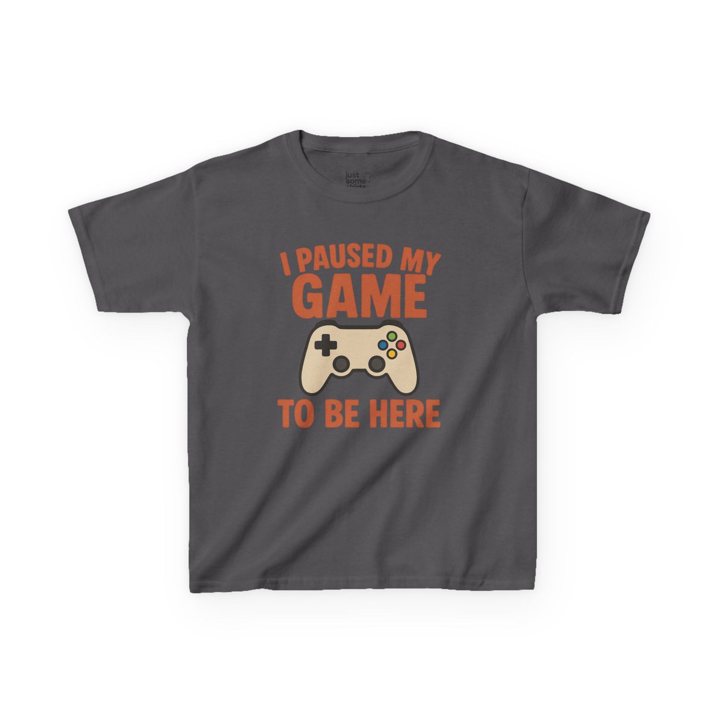 I Paused My Game to Be Here Kids T-Shirt