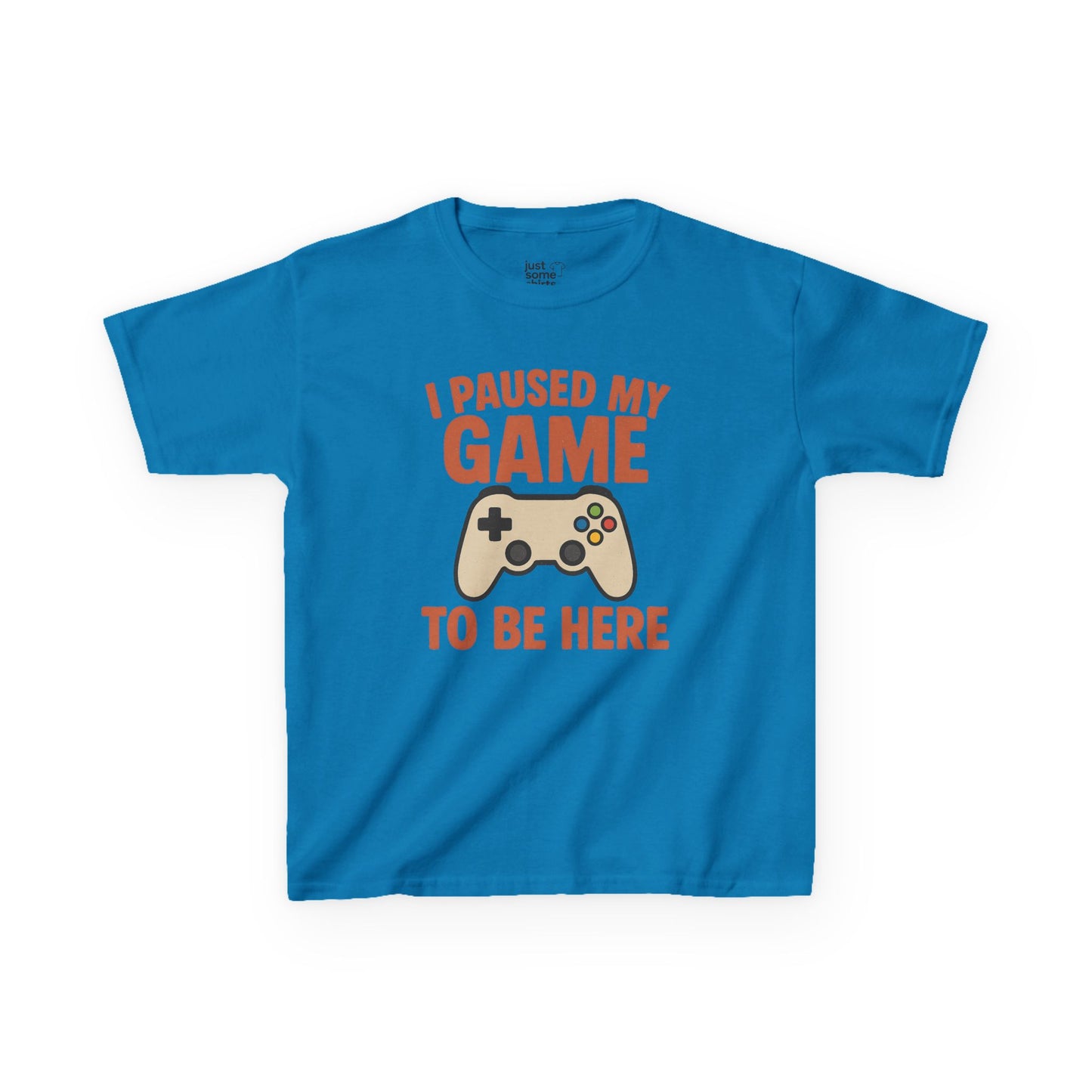 I Paused My Game to Be Here Kids T-Shirt