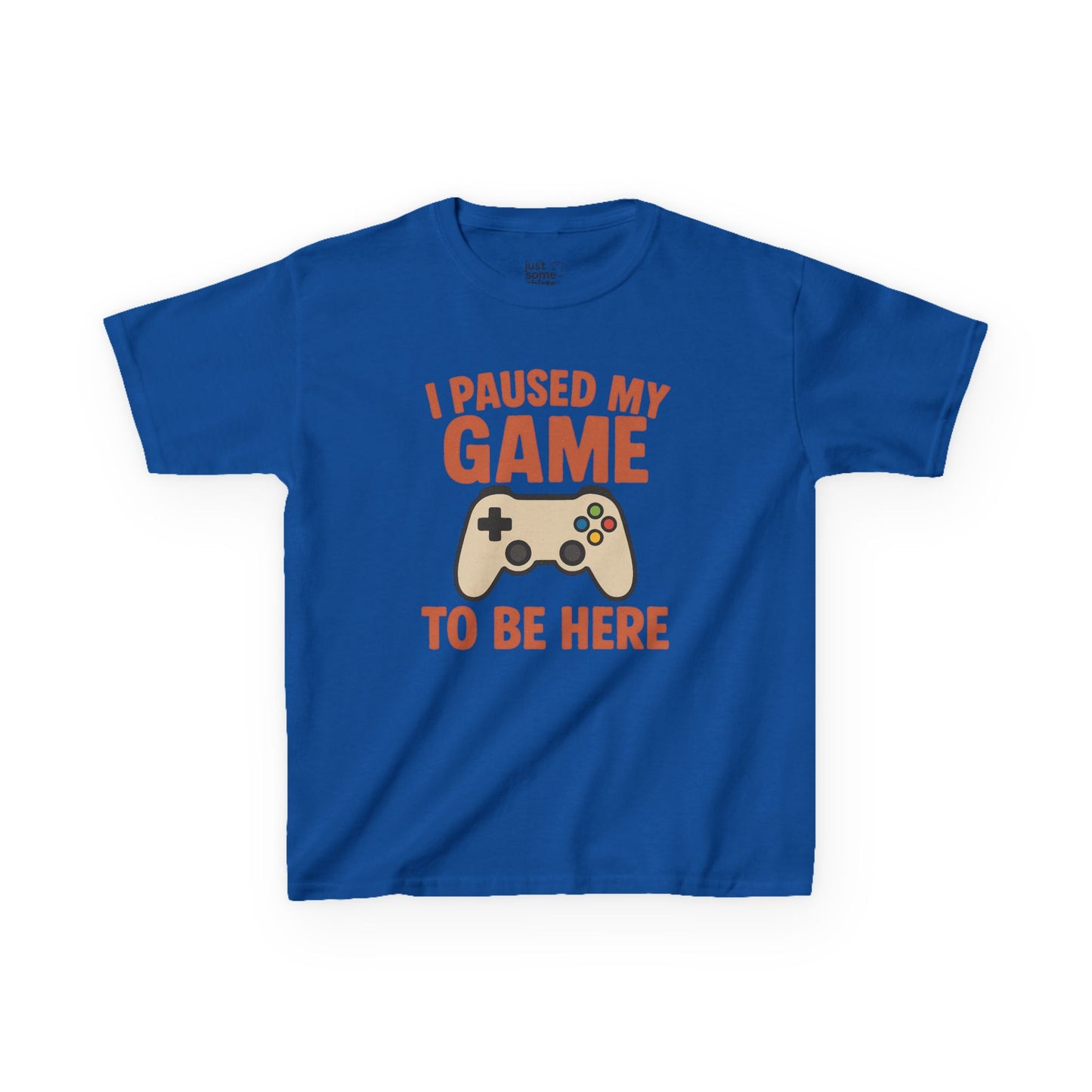I Paused My Game to Be Here Kids T-Shirt